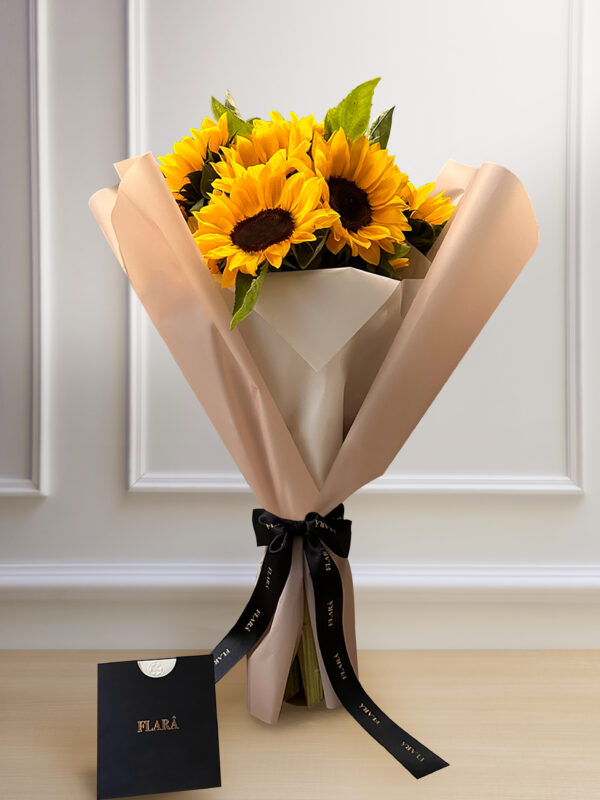 ramo de girasoles